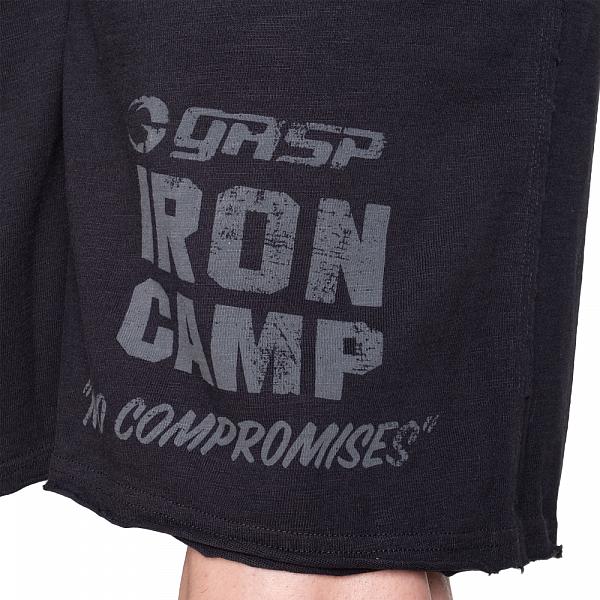 GASP Throwback Shorts - Black Detail 6