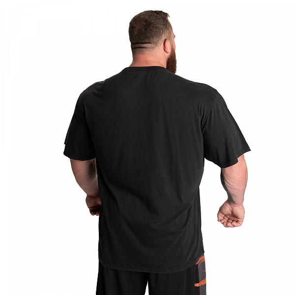 GASP Vintage Original Tee - Washed Black/Red Detail 2