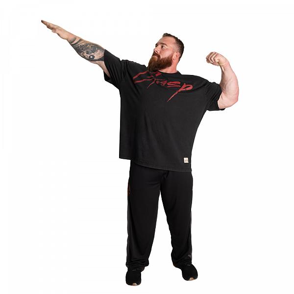 GASP Vintage Original Tee - Washed Black/Red Detail 6