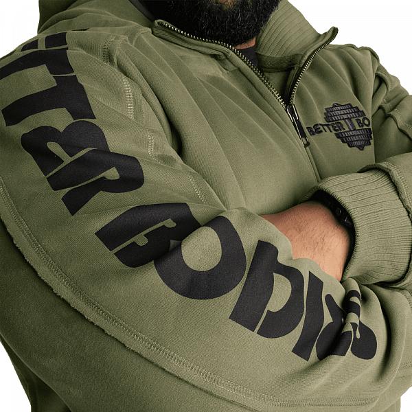 Pro Better Bodies Hood - Washed Green Detail 4