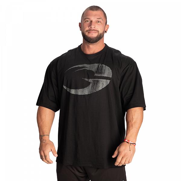 GASP Pump Cover Iron Tee - Black/Grey Detail 1