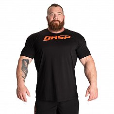 GASP Legacy Gym Tee - Black/Flame