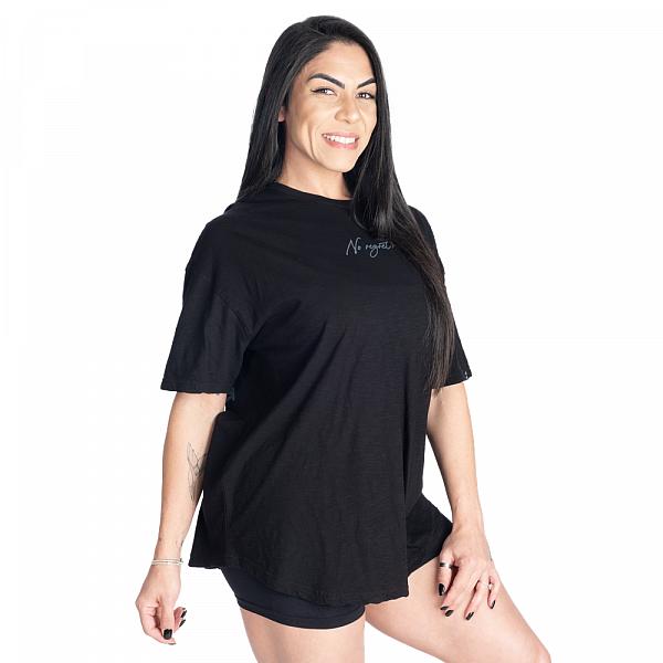 Better Bodies No Regrets Oversized Tee - Black Detail 2