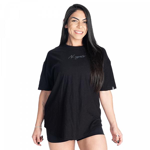 Better Bodies No Regrets Oversized Tee - Black Detail 3